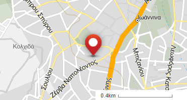 Location of business on map