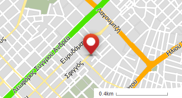 Location of business on map