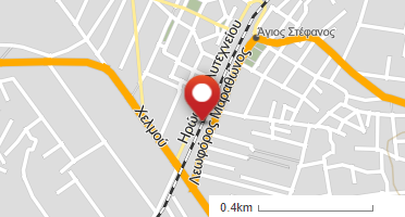 Location of business on map