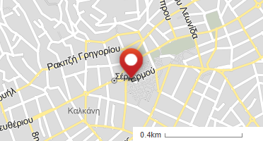 Location of business on map