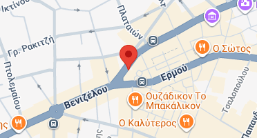 Location of business on map