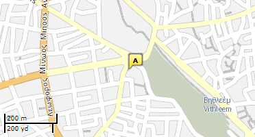 Location of business on map