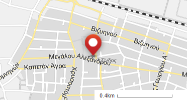 Location of business on map
