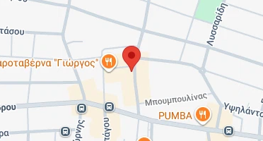 Location of business on map