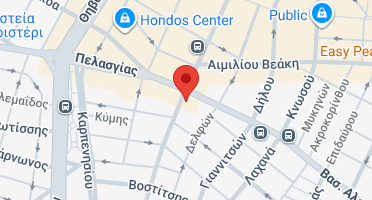 Location of business on map