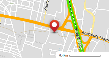 Location of business on map