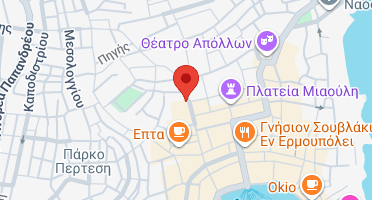 Location of business on map