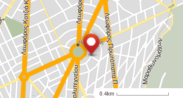 Location of business on map
