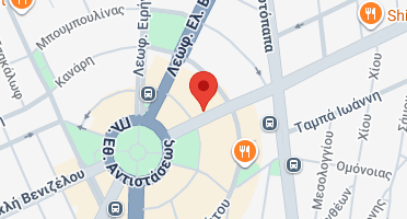Location of business on map
