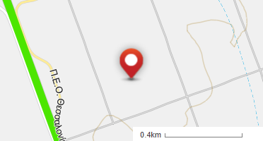 Location of business on map