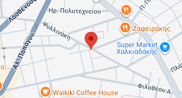 Location of business on map