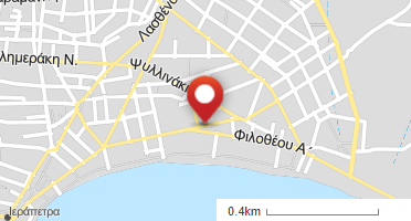 Χάρτης και σημείο της επιχείρησης