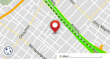 Location of business on map