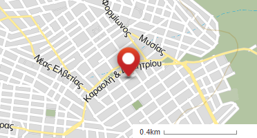 Location of business on map