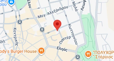 Location of business on map