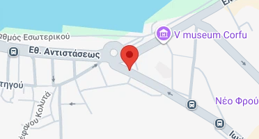 Location of business on map