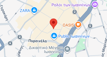 Location of business on map