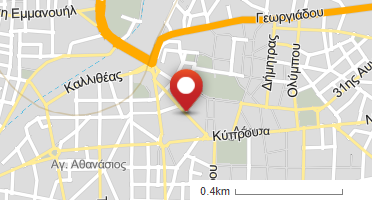 Location of business on map