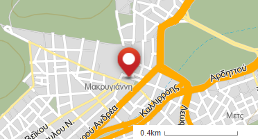 Location of business on map