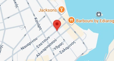Location of business on map