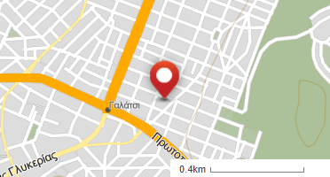 Location of business on map
