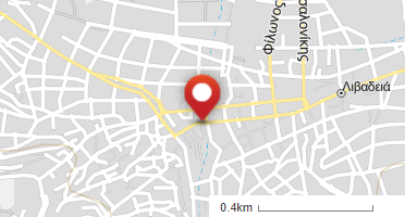 Location of business on map