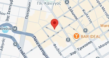 Location of business on map