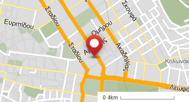 Location of business on map