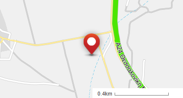 Location of business on map