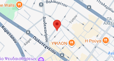 Location of business on map