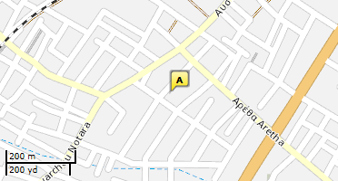 Location of business on map