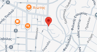 Location of business on map