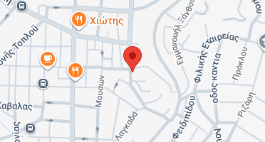 Location of business on map