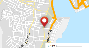 Location of business on map