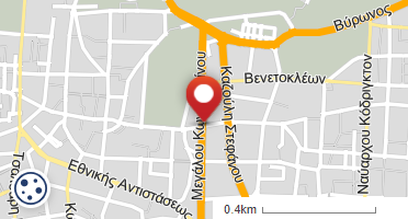 Location of business on map
