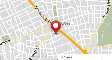 Location of business on map