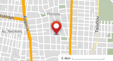 Location of business on map
