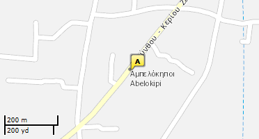 Χάρτης και σημείο της επιχείρησης