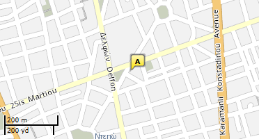 Χάρτης και σημείο της επιχείρησης