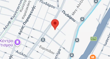 Location of business on map