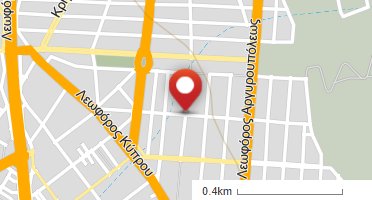 Location of business on map