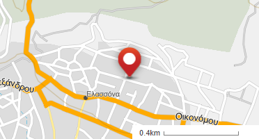 Location of business on map