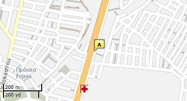 Location of business on map