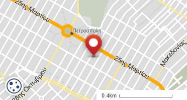 Location of business on map