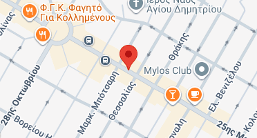 Location of business on map