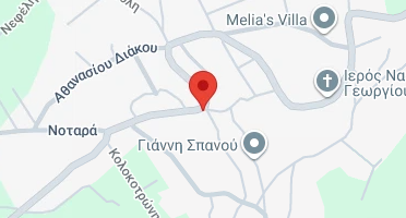 Location of business on map