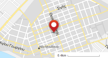 Location of business on map