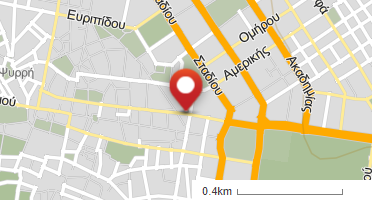 Location of business on map