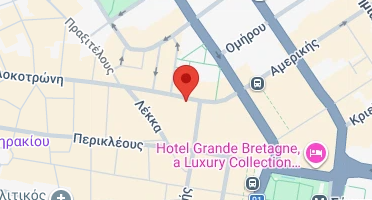 Location of business on map
