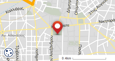 Location of business on map